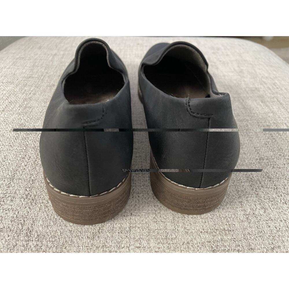 Euro Soft by Sofft Shoes 8.5 Wayfield Slip On Loafers Black Faux Leather Womens - Picture 3 of 7